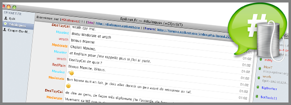 Client IRC pour Mac OS