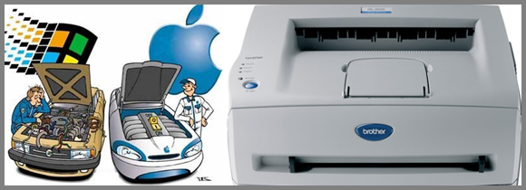 Imprimante en réseau PC Mac