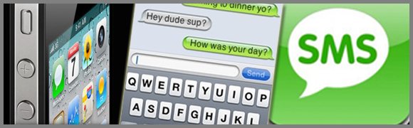Envoyer SMS via iPhone avec un clavier