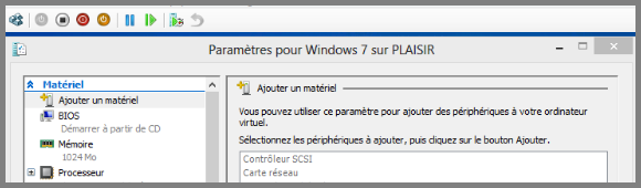 Partage Host VM Hyper-V