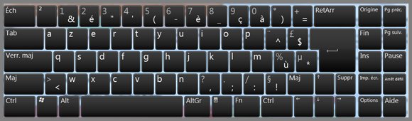 Change keyboard layout in one command