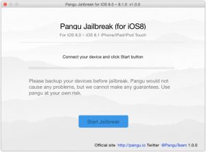 Pangu8 Jailbreak on Mac