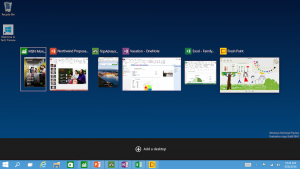 Windows 10 Multi Desktops
