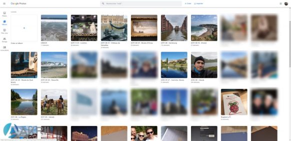 Albums dans Google Photos