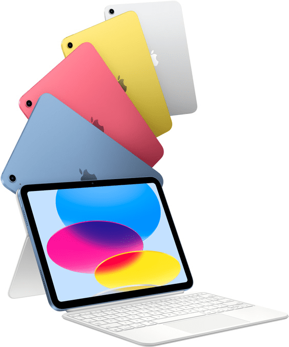 Des nouvelles couleurs pour la nouvelle série d'iPad entrée de gamme - Source Apple
