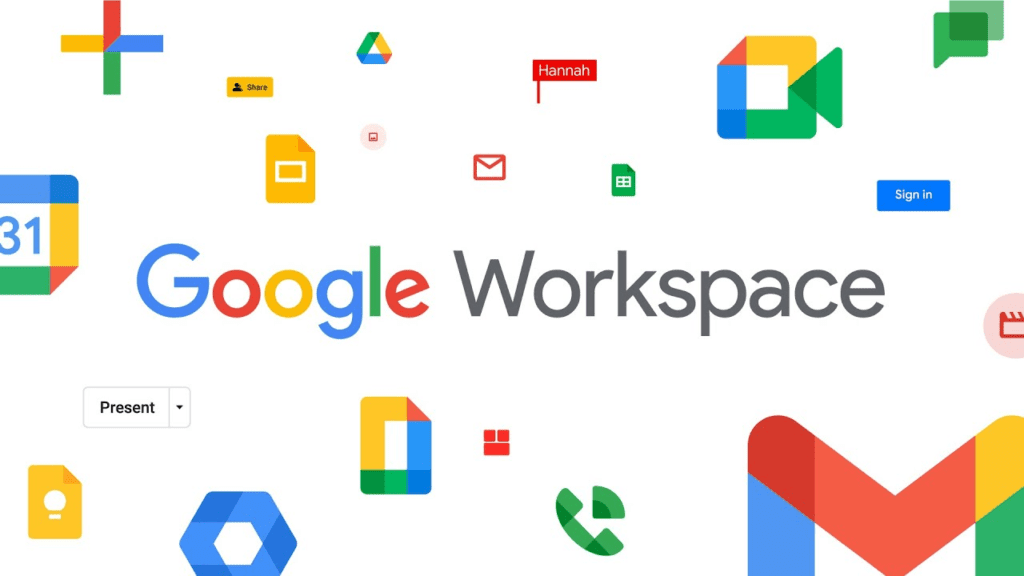 Solution bureautique en ligne Google Workspace