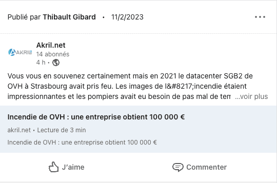 Exemple de publication sur LinnkedIn avec un Azure Logic App