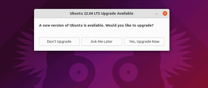 Mise à jour graphique de Ubuntu