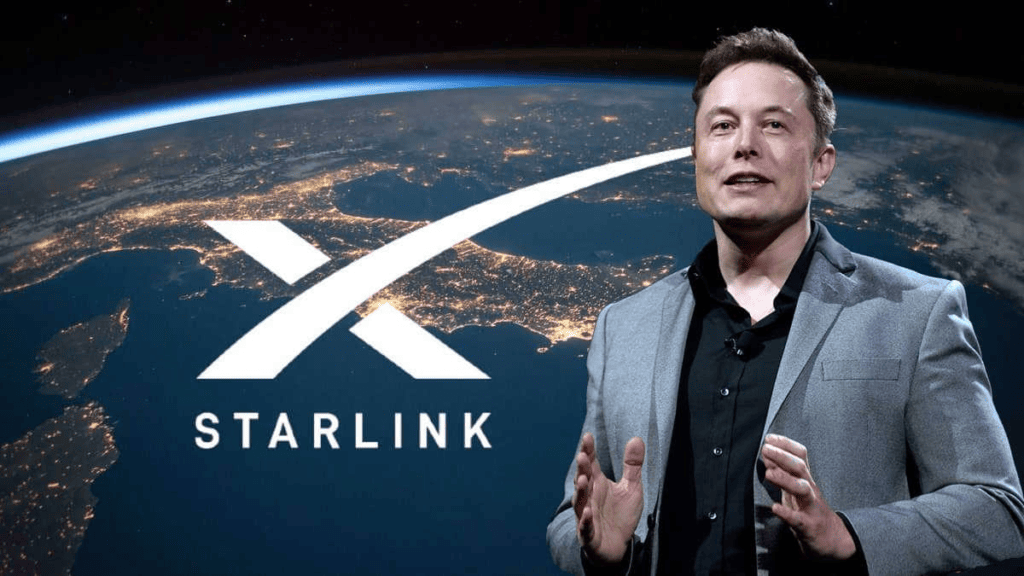Starlink, une société détenue par Elon Musk