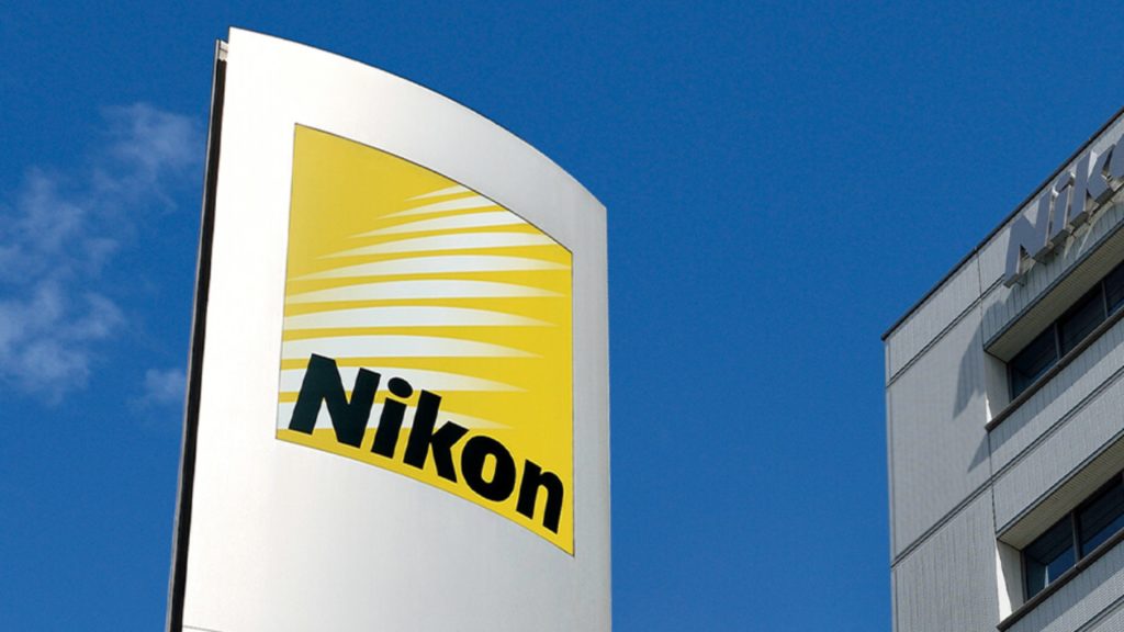 Logo Nikon, la célèbre société experte du monde de la photographie