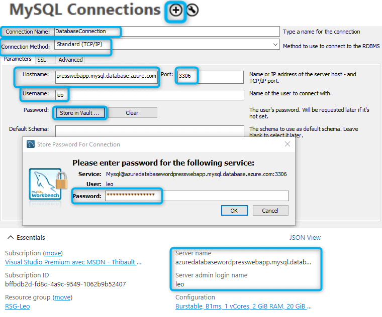 Connexion à votre serveur MySQL via MySQL Workbench