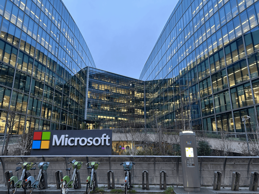 Locaux de Microsoft en France basé à Issy-les-Moulineaux