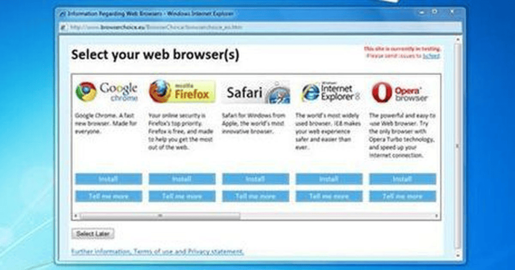 Microsoft avait déjà eu à faire à la Commission Européenne en 2000 concernant Internet Explore et Bing.