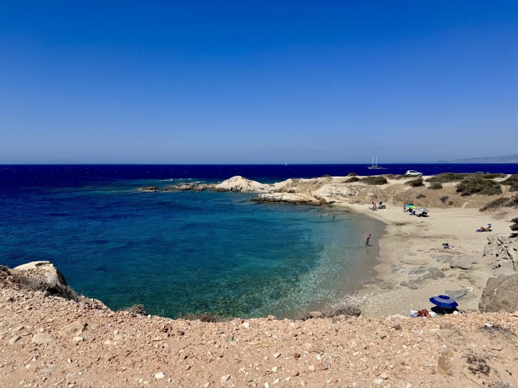 Plage d'Alyko Dimou Naxou