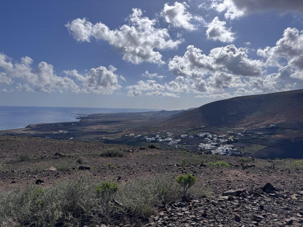 Vue du village de Haría