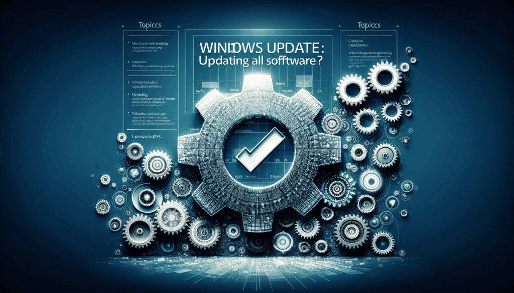 Microsoft veut centraliser toutes les mises à jour logicielles via Windows Update