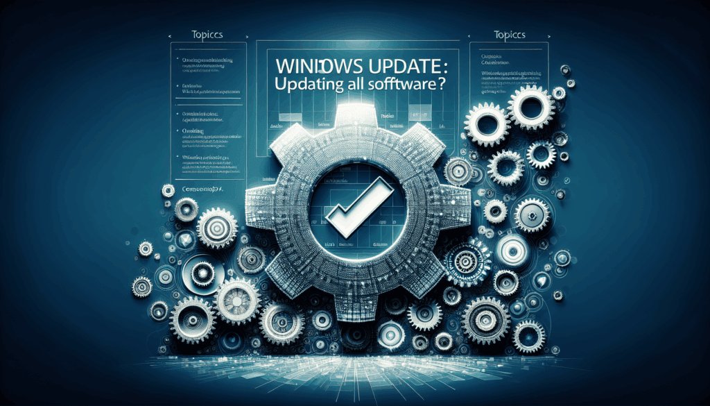 Microsoft veut centraliser toutes les mises à jour logicielles via Windows Update