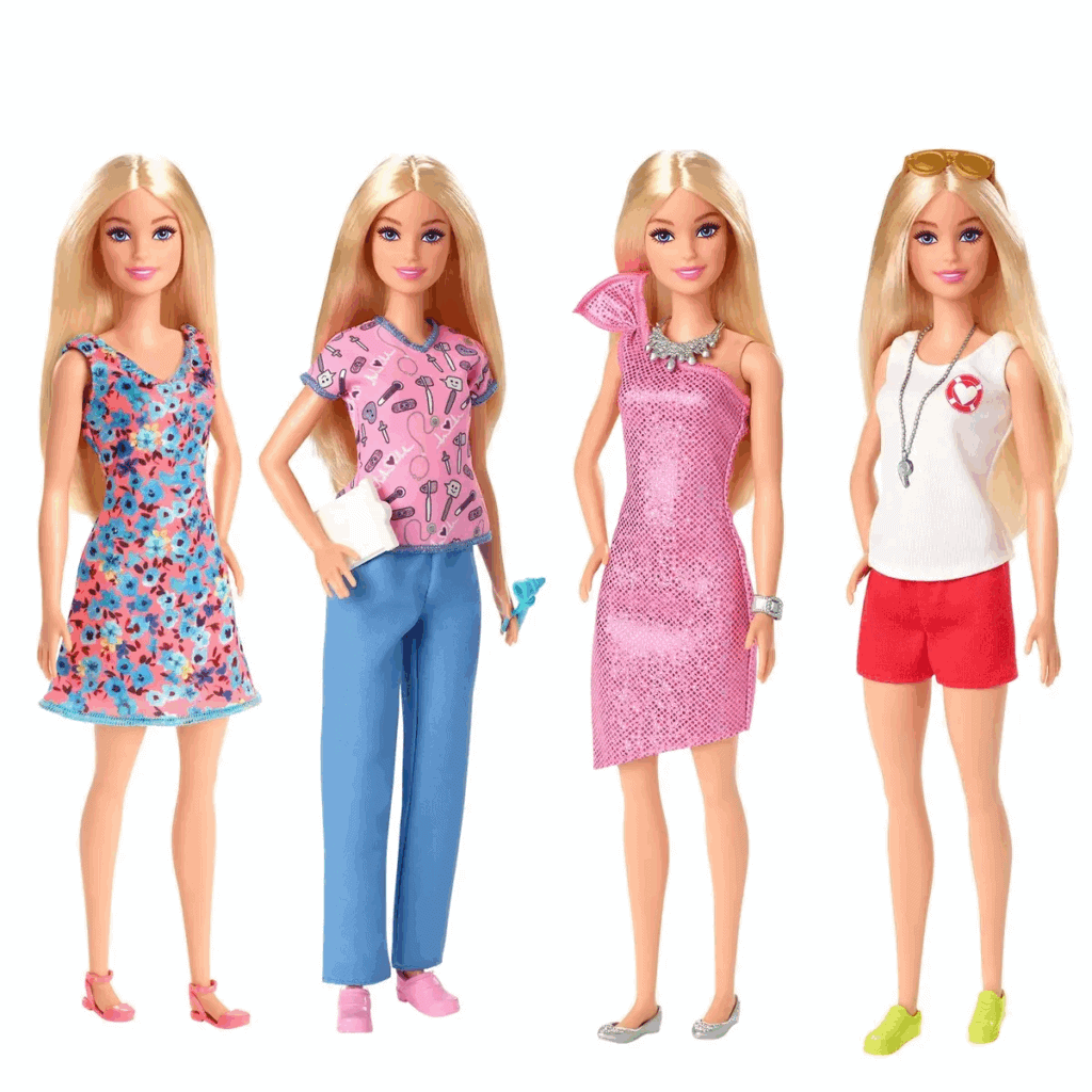 Barbie, célèbre poupée emblématique de Mattel