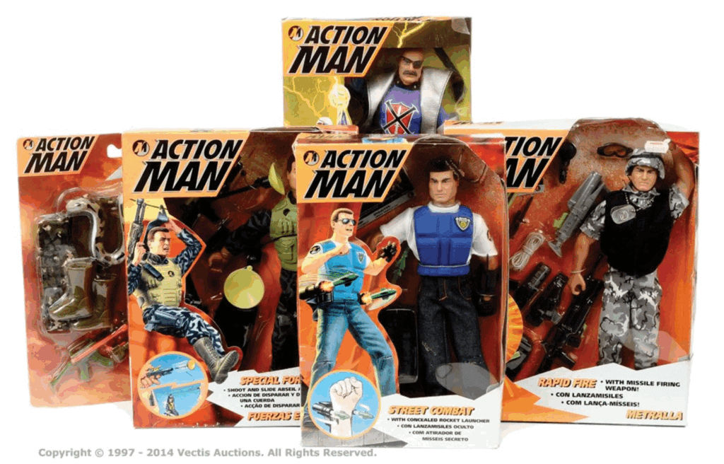 Action Man, l’alter ego masculin d’un jouet emblématique, incarnerait pour les garçons un compagnon d’aventures et d’exploration.