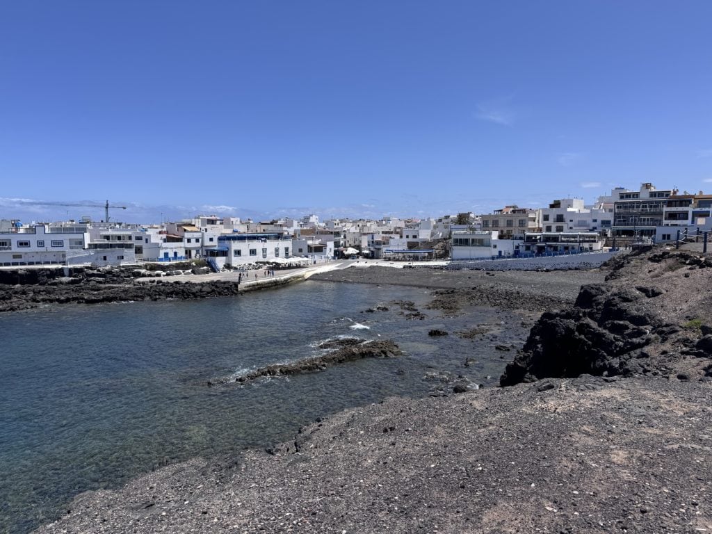 Village El Cotillo que je vous recommande. Très (très) sympa