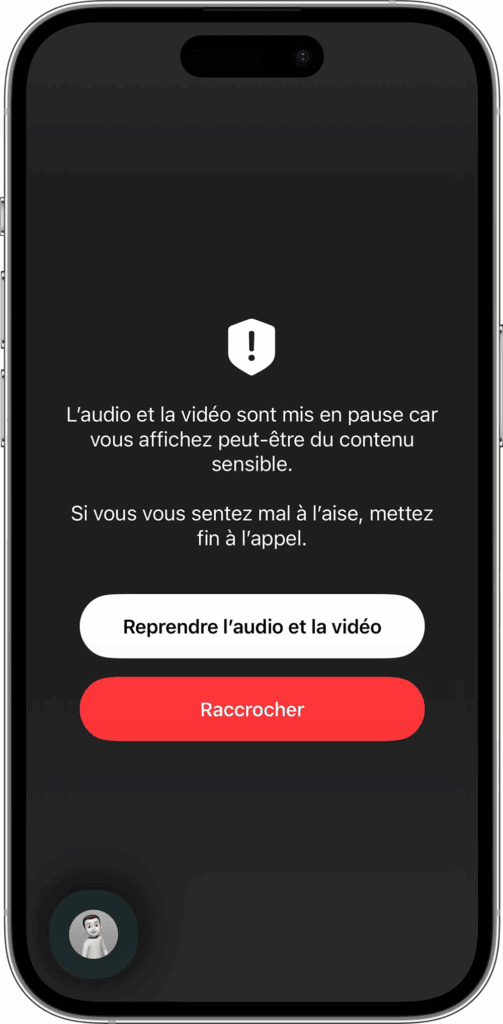 FaceTime sous iOS 26 : Interruption automatique en cas de nudité