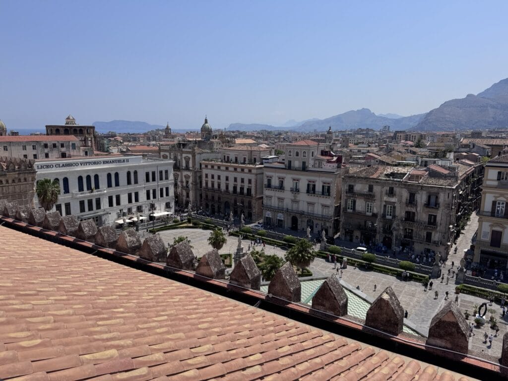 Cathédrale de Palerme - pour quelques euros vous pouvez également observer la ville depuis les hauteurs de la cathédrale