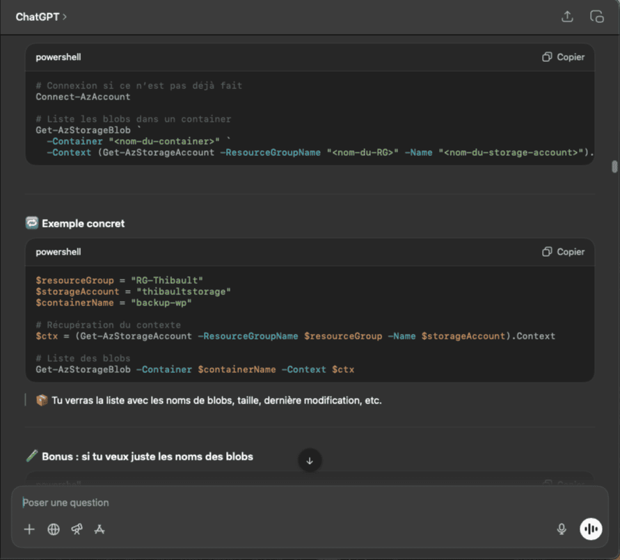 Améliorer ses capacités PowerShell avec ChatGPT - Image d'illustration