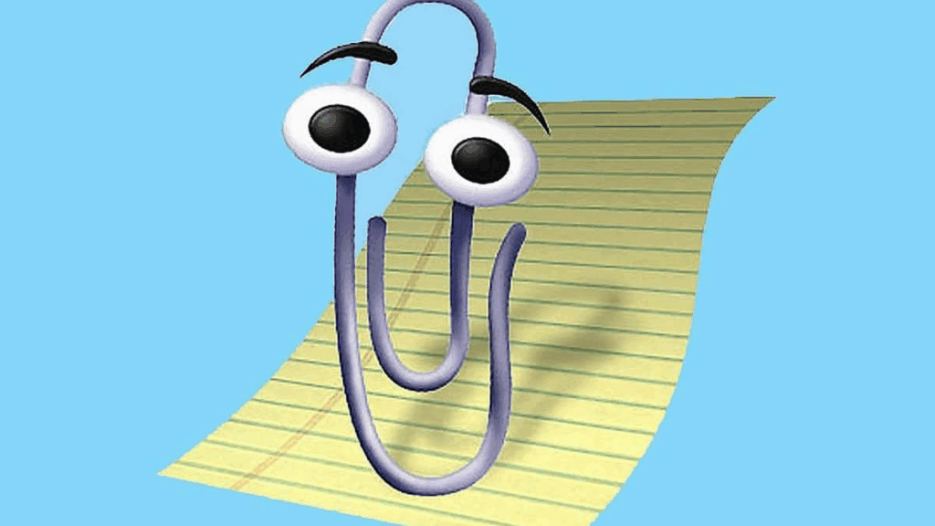 Clippy a été introduit dans les années 90 pour aider les utilisateurs à naviguer dans Microsoft Office