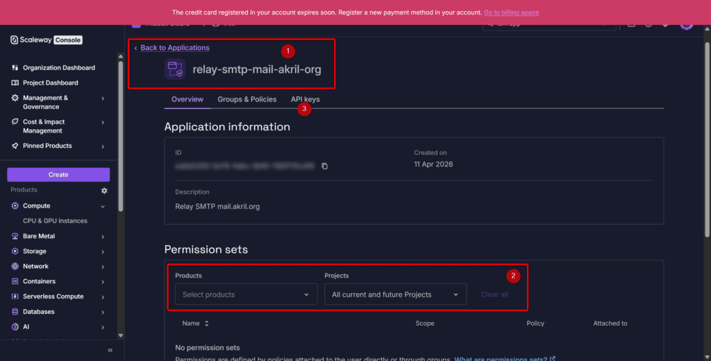 Création de votre nouvelle application API