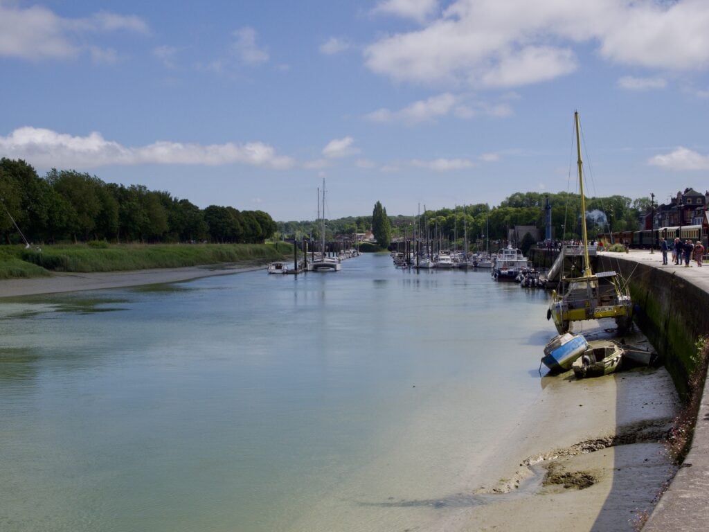 Vue du port de Saint-Valery-sur-Somme