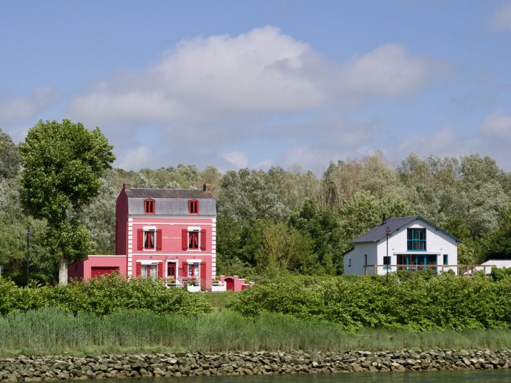 Vue de l'autre côté du port de Saint-Valery-sur-Somme