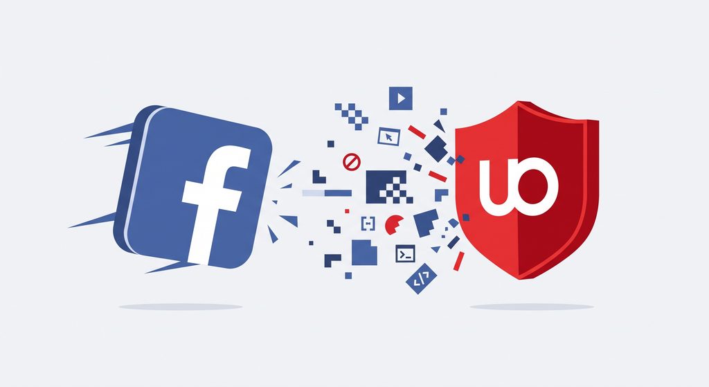 uBlock Origin jette l'éponge face à Facebook : quand les géants écrasent les projets open-source