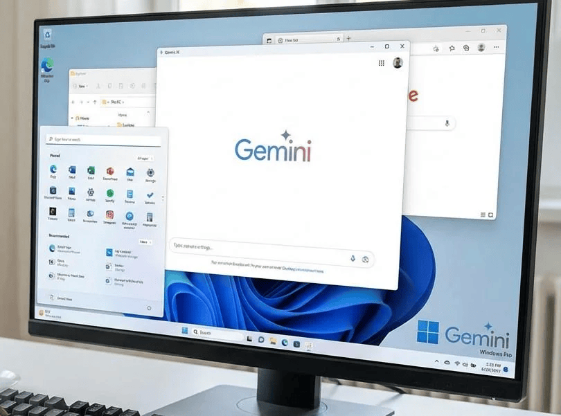 Face à Copilot et ChatGPT, la guerre se joue sur l’usage et Gemini arrive sur Windows